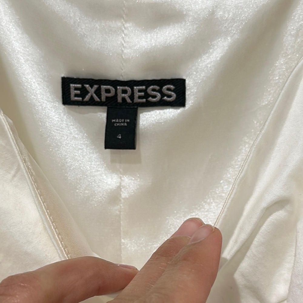 Little White Mini Dress - Picture 2 of 7